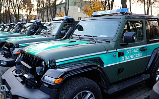 Do Straży Granicznej trafiły nowe samochody. Specjalne pojazdy pomogą patrolować trudne tereny